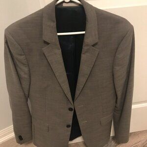 Topman - Grey Sports Coat - Grey - Mens Size US 36R